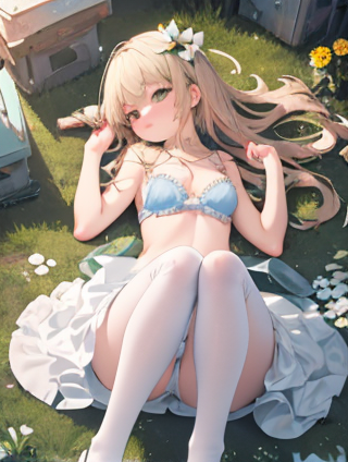 想象与现实的交织：女孩走不出的画面