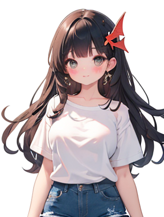 蓝色与多种颜色的裤子相配搭