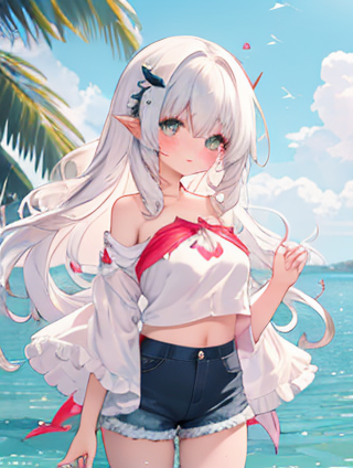 黑色打底衫的夏天：多款上衣混搭，打造时尚夏季装扮