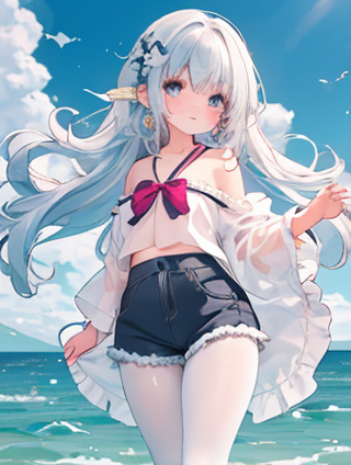 传统与现代融合的小女孩舞蹈服装
